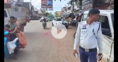 बेमेतरा: बेमेतरा जिला के विभिन्न थाना व चौकी की पुलिस ने मोटर व्हीकल एक्ट के तहत 19 वाहन चालकों पर की चालानी कार्रवाई