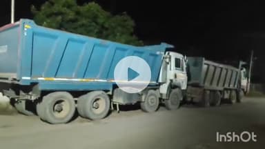 नीमच नगर: खनिज विभाग नीमच ने डिकेन और रतनगढ़ में अवैध रेत परिवहन पर दबिश दी, 4 वाहन ज़ब्त