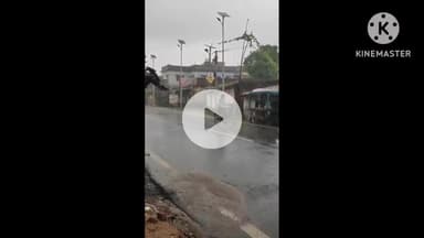 गिरिडीह: गिरिडीह जिले के मकतपुर समेत सभी इलाकों में तेज बारिश, दुर्गा पूजा का मेला नहीं लग पाया