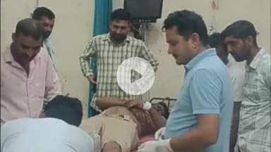 चूरू: गांव लादड़िया में करंट की चपेट में आया ट्रक ड्राइवर, गंभीर हालत में जिला अस्पताल लाया गया