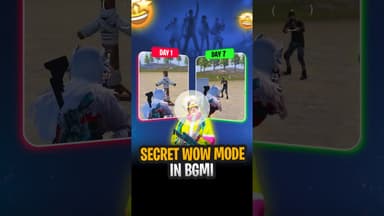 Top 3 WOW Modes to Master BGMI 🔥#BGMI #bgmimobile #bgmigameplay #bgmiwowmode #bgmitips #bgmitricks