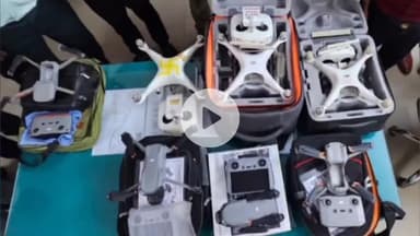 खड्डा: कुशीनगर पुलिस ने ड्रोन अफवाहों के बीच की बड़ी कार्रवाई, 12 अवैध ड्रोन किए जब्त