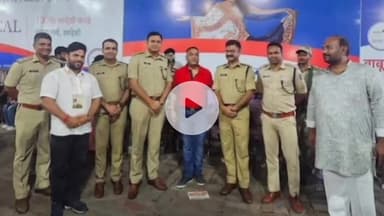 कांके: एसएसपी ने रांची के दुर्गा पूजा पंडालों का पैदल निरीक्षण किया, आवश्यक दिशा-निर्देश दिए