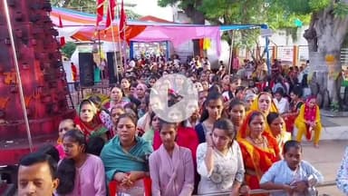 खंडवा नगर: खंडवा: नवमी पर माँ तुलजा भवानी मंदिर में उमड़ी आस्था की लहर!