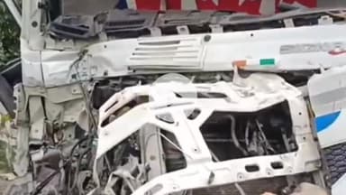 जगाधरी: मुग़लवाली नाके से भागता डंपर चालक दूसरे डंपर से टकराया, ड्राइवर गंभीर, पुलिस जांच में जुटी