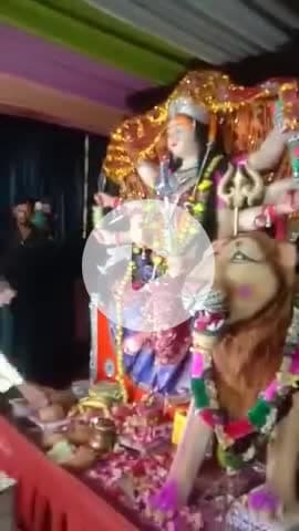 छात्र सदस्य  टोमेन्द्र पाण्डेय ने सकरी अभनपुर मे  देवी दूर्गा का नवमी मे अंतिम दिन में पूजा अर्चना किया