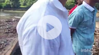 સુબીર: સમસ્ત આદિવાસી સમાજ દ્વારા ડાંગમાં ખાપરી નદીમાં આવેલ વિનાશકારી પૂર્વિતોની મુલાકાત લીધી