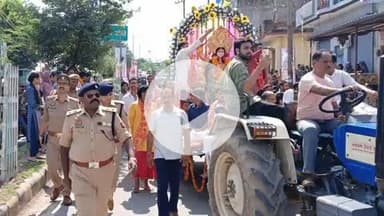 झांसी: नगर में दुर्गा विसर्जन और रावण दहन की सुरक्षा व्यवस्था की तैयारियों का एसएसपी ने लिया जायजा, दिए आवश्यक निर्देश