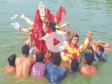 करछना : कचरी ग्राम सभा में बड़े ही धूमधाम से मनाया गया दुर्गा विसर्जन  प्रशासन की निगरानी में सब कुछ बड़े शांतिपूर्वक...