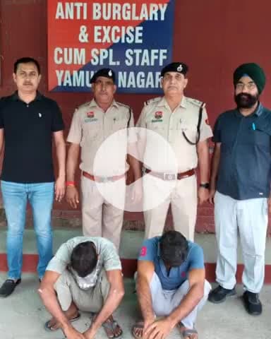 जगाधरी: बड़ी टिबी गांव में मंदिर से चोरी करने के आरोपी के साथ कबड्डी भी गिरफ्तार