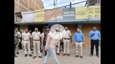 परिहार: परिहार में दुर्गा विसर्जन को लेकर परिहार थाना अलर्ट