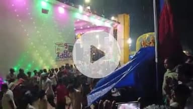 कोडरमा: झुमरीतिलैया: नगर परिषद क्षेत्र के गुमो में माता दुर्गा का विसर्जन