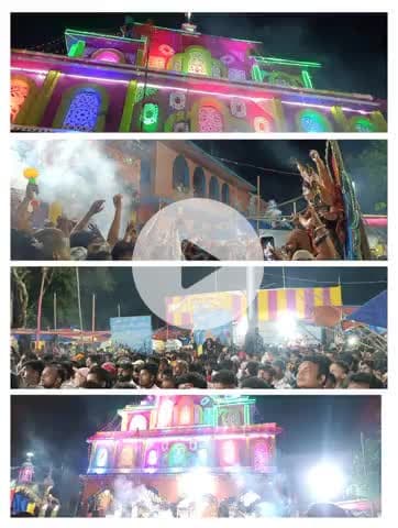 Murti visarjan Durga Puja दुर्गा मंदिर शाहपुर चौमुख🙏🙏👬💲🙏🇮🇳 #public#Madhepura#Bihar#Shahpur#DurgaMandir#2025#indan