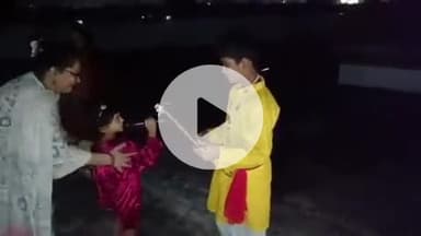 कानपुर: केशवपुरम में अपार्टमेंट की छत पर रावण दहन, बच्चों के रामलीला मंचन ने सबका दिल जीता