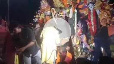 सुपौल: सुपौल मुख्यालय सहित पूरे ज़िले में माँ दुर्गा की मूर्तियों का किया गया विसर्जन