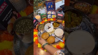 #shortvideo Festive special thali🥰 #thali #viral #trending #yshorts #festivevibes #specialthali