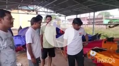 बेमेतरा: बेमेतरा के कृषि उपज मंडी परिसर में नगर पालिका अध्यक्ष ने दशहरा उत्सव की तैयारियों का लिया जायजा