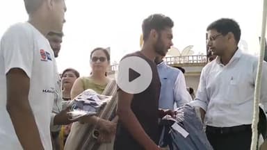 रामपुर: गुरुवार को गांधी समाधि पर महात्मा गांधी की जयंती पर आयोजित कार्यक्रम में राज्य मंत्री बलदेव सिंह औलख शामिल हुए