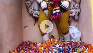 कानपुर: विजयादशमी के मौके पर साल में एक बार खुलता है शिवाला स्थित दशानन मंदिर, दर्शन करने के लिए आती है काफी संख्या में लोग
