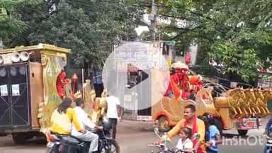 अरवल: विजयदशमी पर नगर परिषद में धूमधाम से निकली लंका दहन की झांकी