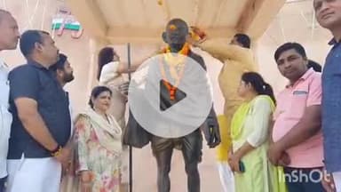 हाथरस: गांधी जयंती पर गांधी तिराहे पर नगर पालिका अध्यक्ष एवं पूर्व सांसद ने किया माल्यार्पण, पॉलिटेक्निक का किया निरीक्षण