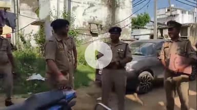 अमरोहा: अमरोहा देहात थाने में बन रहे बैरिक का एसपी ने किया निरीक्षण, कार्य को लेकर दिए आवश्यक निर्देश