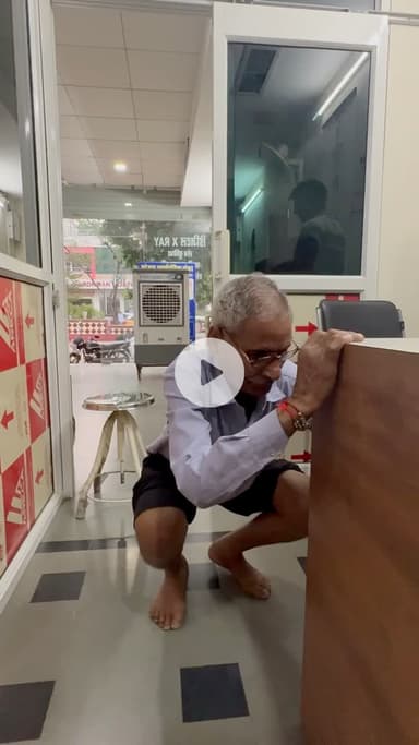 कम्प्यूटर नवीगेशन  से  घुटने के ऑपरेशन के एक  महीने बाद मरीज पपूर्णतया  दर्द  से राहत मिली. मरीज  आराम से उठक  बैठक  कर सकता. है. .