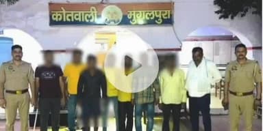 मुरादाबाद: जुआ और सट्टा खेलते हुए 8 आरोपियों को हिरासत में लेकर कानूनी कार्रवाई की गई