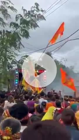 परिहार: परिहार प्रखंड में कई स्थानों पर दुर्गा प्रतिमा विसर्जन संपन्न