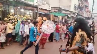 गंडई में भक्तिमय माहौल में धूमधाम से हुआ दुर्गा विसर्जन