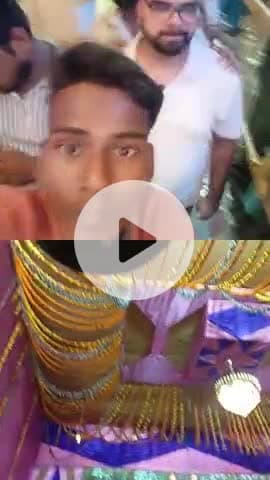 #भभुआ# पंचायत@ चौक#
पंडाल