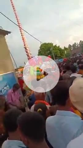 परिहार: मुजौलिया में परंपरागत महावीरी झंडा का आयोजन, उमड़ा जनसैलाब