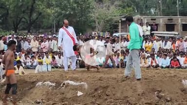 छपारा: महाराणा प्रताप दंगल समिति के तत्वावधान में छपारा में विशाल इनामी दंगल का आयोजन