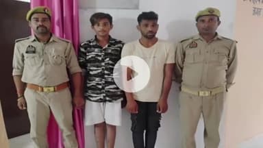 मड़ियाहू: सरसरा रेलवे क्रासिंग के पास से चोरी की बाइक के साथ दो अभियुक्तों को किया गया गिरफ्तार