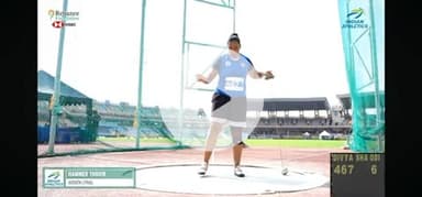 हमारी भतीजी #दिव्या_शांडिल्य ने एक बार फिर रांची में चल रहे राष्ट्रीय एथलेटिक्स चैंपियनशिप प्रतियोगिता में हेम्ब्रर थ्रो में सिल्वर मेडल 🥈 जीतकर लखीसराय जिले का नाम रौशन की है ॥