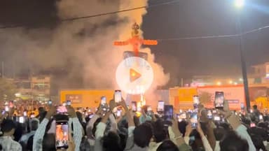 बासोदा: बासौदा में विजयदशमी का त्यौहार धूमधाम से मनाया गया