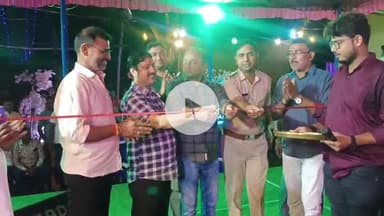 शिकारीपाड़ा: शिकारीपाड़ा दुर्गा मंदिर परिसर में भक्ति जागरण का आयोजन हुआ