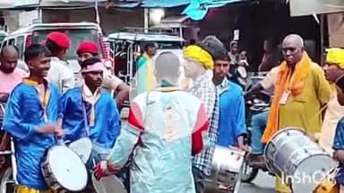 अरवल: महावीर स्थान की दुर्गा प्रतिमा का भांगड़ा नृत्य के साथ हुआ विसर्जन