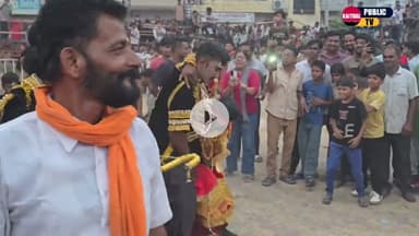 असली में हो गया युद्ध ? रावण को जलाने आई थी राम की सेना... #kaithal #rawan #vijayadashami