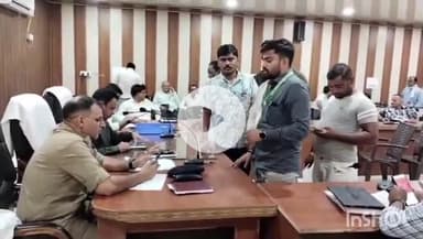 छिबरामऊ: छिबरामऊ तहसील परिसर में भा.कि.यू. भानु के साथ पुलिसकर्मियों ने की अभद्रता, ज्ञापन डीएसपी को सौंपा