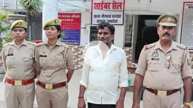 अमरोहा: चैक बाउंस मामले में फरार वारंटी को अमरोहा नगर कोतवाली पुलिस ने किया गिरफ्तार