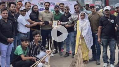 सागर नगर: सीआरएस, रोटरी क्लब और विचार संस्था के सदस्यों ने बस स्टैंड पर की सफाई, स्वच्छता और स्वदेशी अभियान रैली निकाली