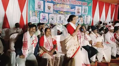 रातू: कमडे में 21 पड़हा दसई जतरा का आयोजन, रांची जिला परिषद अध्यक्ष निर्मला वीरेंद्र भगत मुख्य अतिथि के रूप में शामिल हुईं!