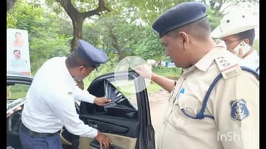 दुर्ग: जिले में Sashakt App और ऑपरेशन सुरक्षा के तहत वाहन चेकिंग एवं उल्लंघनों पर की गई सख्त कार्यवाही