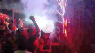 सिरदला: सिरदला में भक्ति मय माहौल में हुआ दुर्गा प्रतिमा का विसर्जन