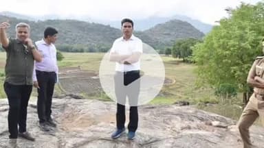 உடுமலைபேட்டை: உடுமலைப்பேட்டை மலை கிராமங்களில் தளிஞ்சியில் மாவட்ட கலெக்டர் மனிஷ்  இன்று நேரில் ஆய்வு மேற்கொண்டார்