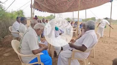 காங்கேயம்: பரஞ்சேர்வழி பகுதியில் வெறிநாய்கள் கடித்து ஆடுகள் உயிரிழந்த விவகாரத்தில் இரண்டாவது நாளாக விவசாயிகள் காத்திருப்பு போராட்டம்