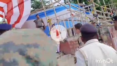 मुंगेर: विसर्जन शोभा यात्रा को लेकर पुलिस अधीक्षक ने गंगा घाट का जायजा लिया, अधिकारियों को दिए निर्देश