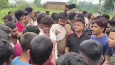 पीरटांड: पीरटांड के हरलाडीह में मवेशी चोरी करते दो युवक ग्रामीणों द्वारा पकड़े गए, रस्सी से बांधकर की पिटाई