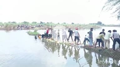 खेरागढ़: उंटगन नदी के पानी को रोके जाने के लिए युवा आए आगे, कई टीमें रेस्क्यू ऑपरेशन में जुटी